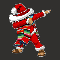 Christmas Sombrero Dabbing Mexican Serape Poncho Santa Champion Hoodie | Artistshot