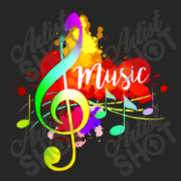 Music Art, Music Teacher, Music Gifts Ladies Fitted T-shirt | Artistshot