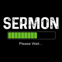 Mens Sermon Loading Funny Pastor Christian Parish Clergy Apparel Graphic T-shirt | Artistshot