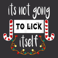 Funny Its Not Going To Lick Itself, Christmas Candy Design Vintage Hoodie | Artistshot