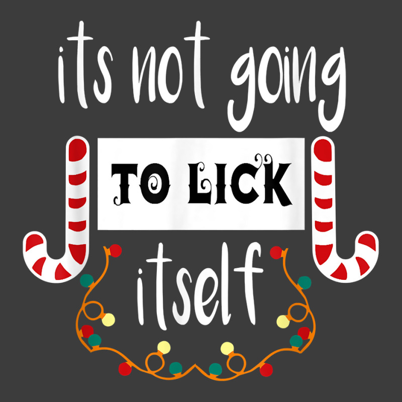 Funny Its Not Going To Lick Itself, Christmas Candy Design Men's Polo Shirt by inggaerzoahg | Artistshot