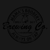 Mamas Boobery Tee Brewing Co Always On Tap Tee Mom Life Flannel Shirt | Artistshot