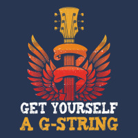 Guitar Players Musician Get Yourself A G String Guitarist Premium T Sh Men Denim Jacket | Artistshot