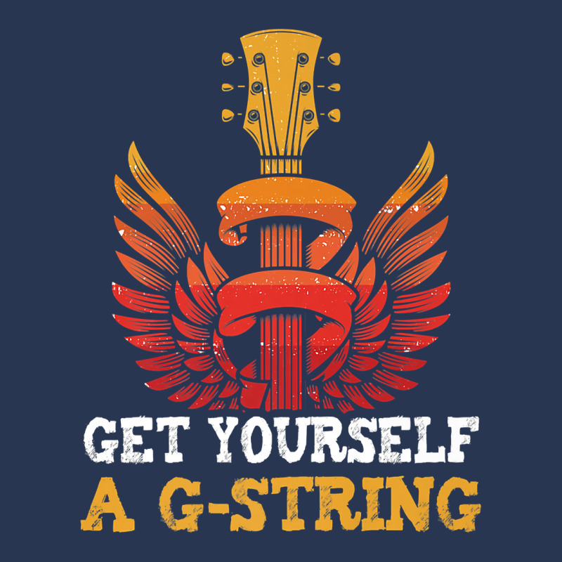 Guitar Players Musician Get Yourself A G String Guitarist Premium T Sh Men Denim Jacket by inggaerzoahg | Artistshot