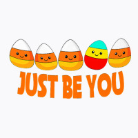 Halloween Be Yourself Be You Candy Corn Premium T-shirt | Artistshot