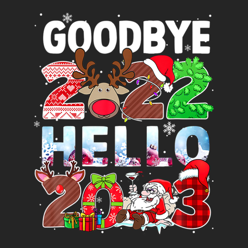 Goodbye 2022 Hello 2023 Cute Christmas Funny Unisex Hoodie | Artistshot