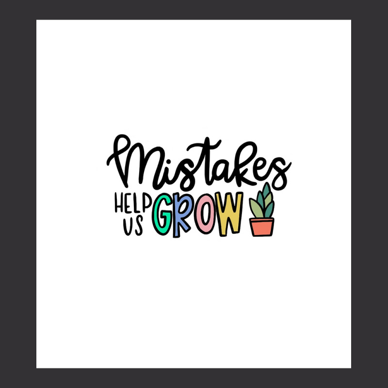 Mistakes Help Us Grow  Sleeveless Top Vintage Hoodie And Short Set | Artistshot