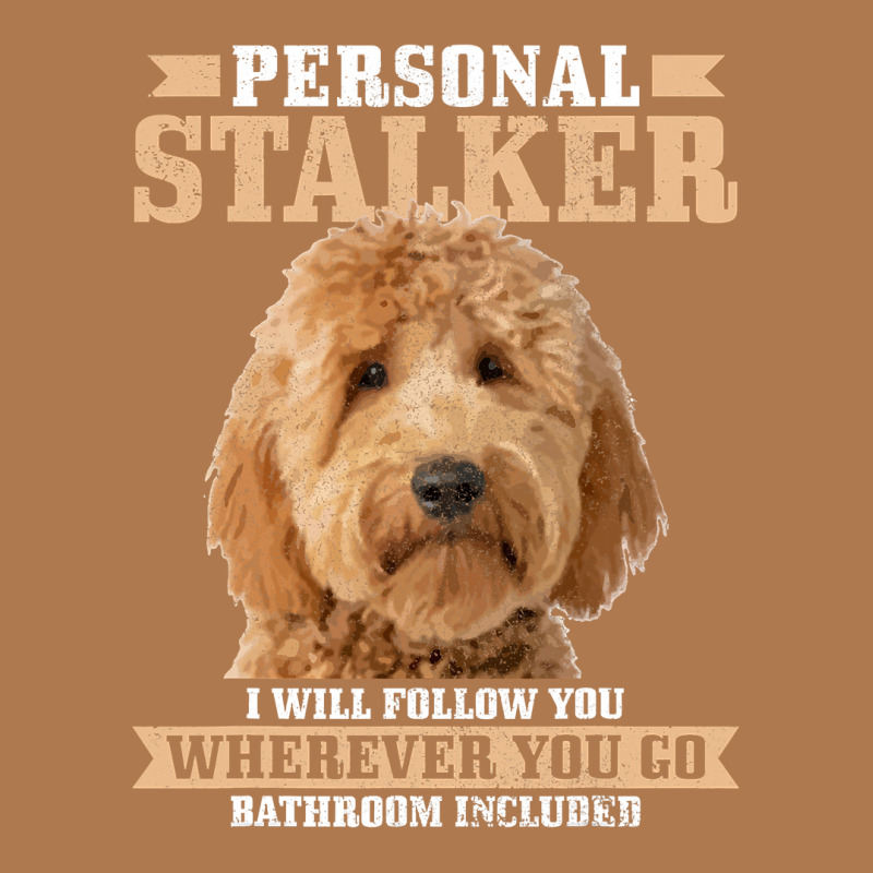 Goldendoodle Personal Stalker Funny Golden Doodle Mom Vintage Short | Artistshot