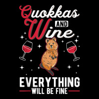 Quokka And Wine Short Tailed Kangaroo Quokka T Shirt Zipper Hoodie | Artistshot