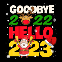 Goodbye 2022 Hello 2023 Cute Christmas Tee Youth Jogger | Artistshot