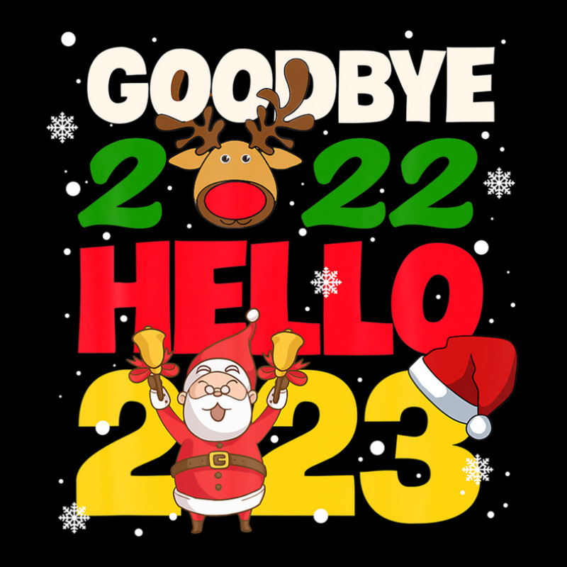 Goodbye 2022 Hello 2023 Cute Christmas Tee Youth Jogger | Artistshot