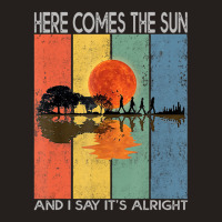 Hot Trend Here Comes The Sun And I Say It's Alright Guitar Tank Top | Artistshot