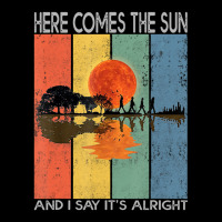 Hot Trend Here Comes The Sun And I Say It's Alright Guitar Unisex Jogger | Artistshot