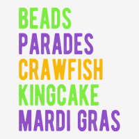 Beads, Parades, Crawfish, Kingcake, Mardi Gras 15 Oz Coffee Mug | Artistshot