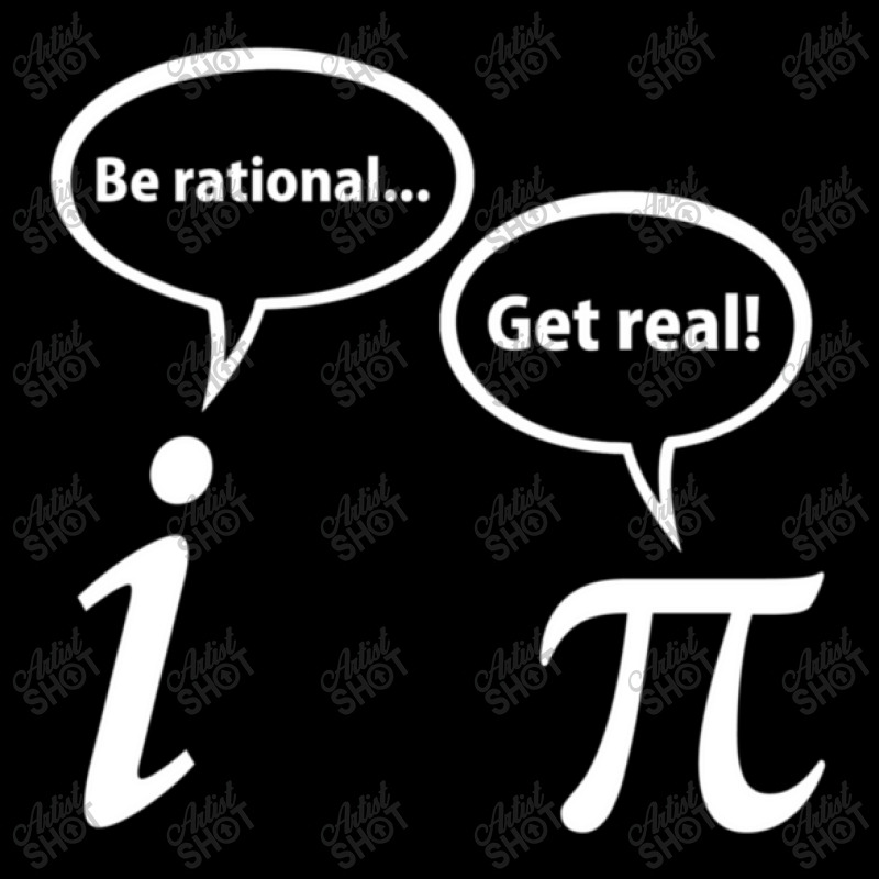 Be Rational Get Real Imaginary Math Pi Maternity Scoop Neck T-shirt by LuceroCrystalMurillo | Artistshot