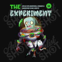 Cartoon Space Alien Experiment Astronaut Robot Crop Top | Artistshot