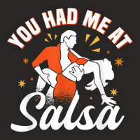 Salsa Dance Latin Musical Style Genre Salsera Salsero T Shirt Ladies Fitted T-shirt | Artistshot