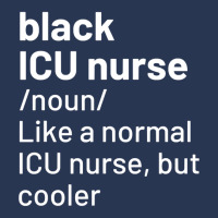 Black Icu Nurse Definition Ladies Denim Jacket | Artistshot