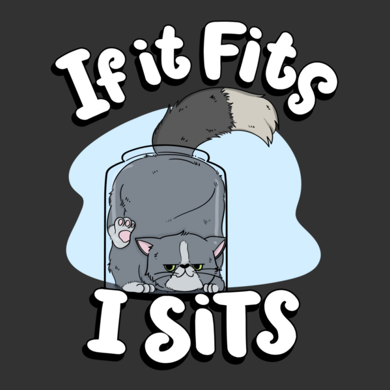 If It Fits I Sits Cute Canister Cat Fitness Animal Lover Baby Bodysuit | Artistshot