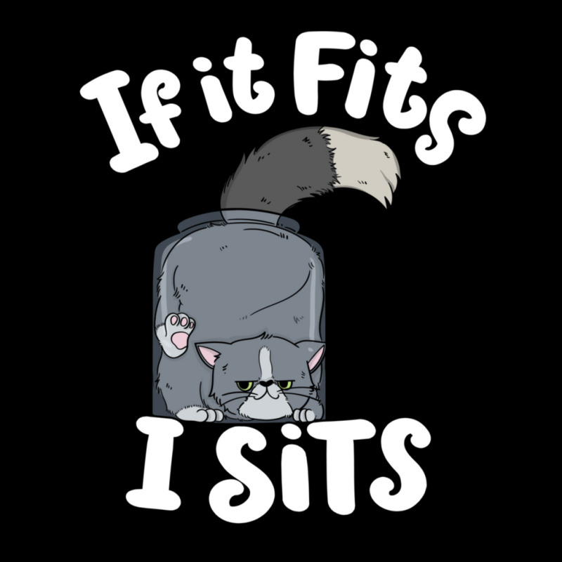 If It Fits I Sits Cute Canister Cat Fitness Animal Lover 2 Adjustable Cap | Artistshot