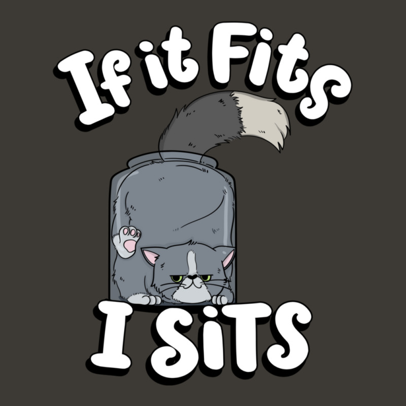 If It Fits I Sits Cute Canister Cat Fitness Animal Lover 2 Bucket Hat | Artistshot