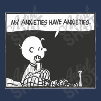 My Anxieties Have Anxieties   Peanuts Men Denim Jacket | Artistshot