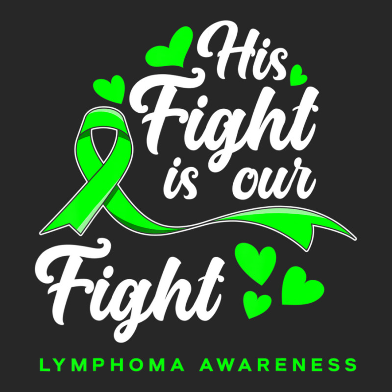 Hot Trend His Fight Is Our Fight Non-hodgkin Lymphoma Awareness Men's T-shirt Pajama Set | Artistshot