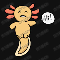 Golden Albino Axolotl (yellow Axolotl) Saying Baby Beanies | Artistshot