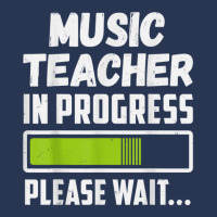 Music Teacher In Progress Please Wait Future Music 1 Men Denim Jacket | Artistshot