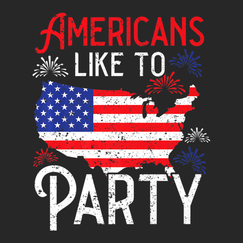 Trending Americans Like To Party America Usa Patriotic Men's T-shirt Pajama Set by degreesgunner | Artistshot