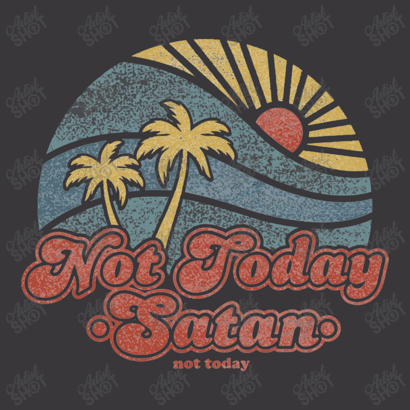 Not Today Satan Ladies Curvy T-Shirt by curutputihgot | Artistshot