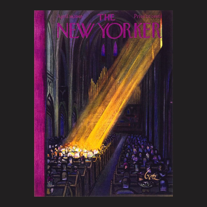 New Yorker April 16 1949 T-Shirt by currygeorge | Artistshot