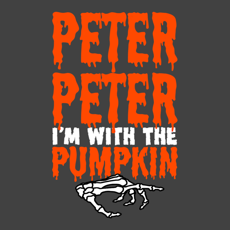 Peter I M With The Pumpkin Halloween Costume Couple Vintage T-shirt | Artistshot