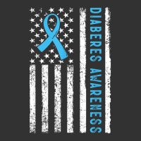 T1d Blue Ribbon Usa Flag Type 1 Diabetes Awareness Month T Shirt Baby Bodysuit | Artistshot