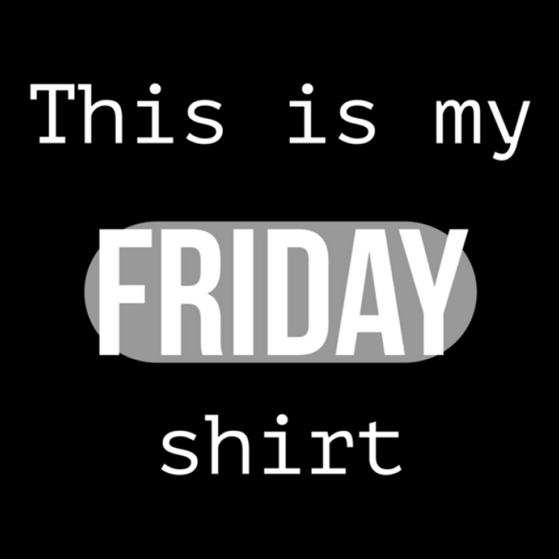 This Is My Friday Shirt Black And White V-neck Tee | Artistshot