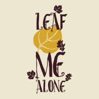 Leaf Me Alone Cropped Hoodie | Artistshot
