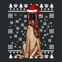 Belgian Malinoi Dog Santa Hat Xmas 1 Women's Triblend Scoop T-shirt | Artistshot