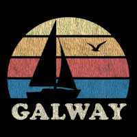 Galway Vintage Sailboat 70s Throwback Sunset Maternity Scoop Neck T-shirt | Artistshot