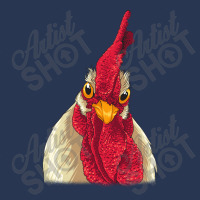 Chicken Face With Staring Eyes, Comb & Wattles Men Denim Jacket | Artistshot