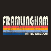 Retro Vintage 70s 80s Style Framlingham, United Kingdom Tank Top | Artistshot