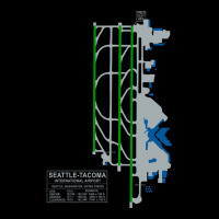 Trending Sea Seatac Seattle Airport Art Pocket T-shirt | Artistshot