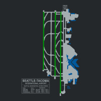 Trending Sea Seatac Seattle Airport Art Crewneck Sweatshirt | Artistshot