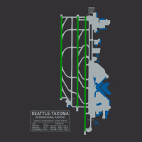 Trending Sea Seatac Seattle Airport Art Vintage Hoodie | Artistshot