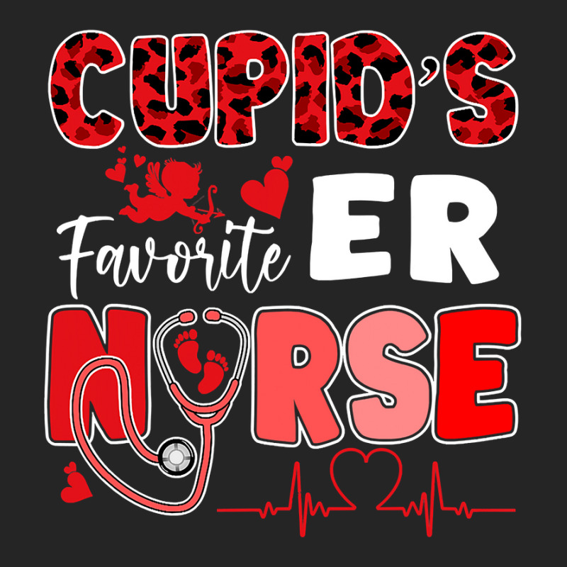 Cupid S Favorite Er Nurse Medical Valentine Day Nursing Unisex Hoodie by Aliceartist | Artistshot