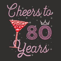 Cheers To 80 Years 80th Birthday 80 Years Old Bday Champion Hoodie | Artistshot