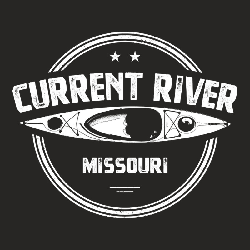 Hot Trend Current River Missouri Kayaking Ladies Fitted T-Shirt by bummercaught | Artistshot