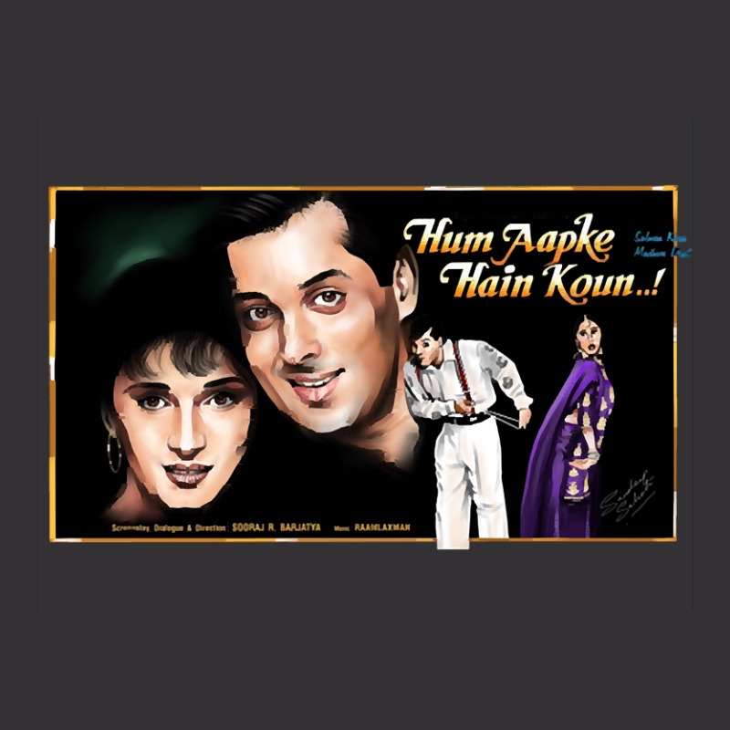 Hum Aapke Hain Koun Art Painting Vintage Short by Crews Micki | Artistshot