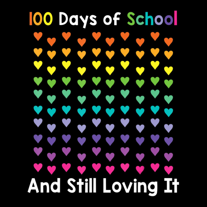 Hot Trend Cute 100 Days Of School And Still Loving It Hearts 100th Day Long Sleeve Shirts | Artistshot