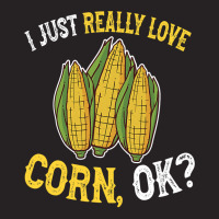 I Love Corn Ok  Cute And Funny Corn On The Cob Vintage Cap | Artistshot