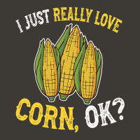 I Love Corn Ok  Cute And Funny Corn On The Cob Bucket Hat | Artistshot